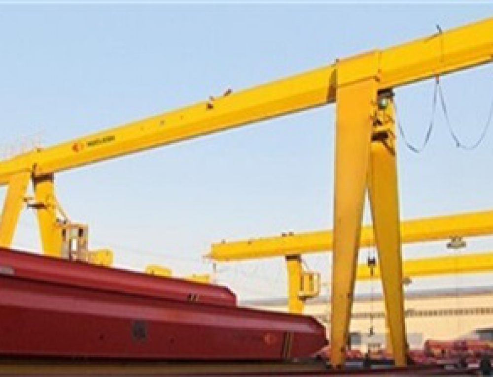 10 ton gantry crane exports to Saudi Arabia