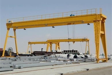 Double girder gantry crane