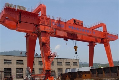 Double girder gantry crane