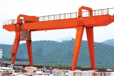 Double girder gantry crane