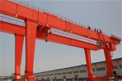 Double girder gantry crane