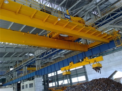 Electromagnetic crane