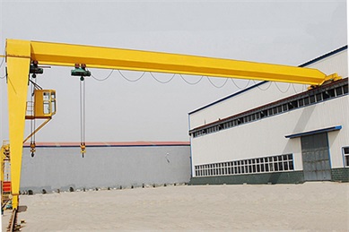 single-girder-semi-gantry-crane