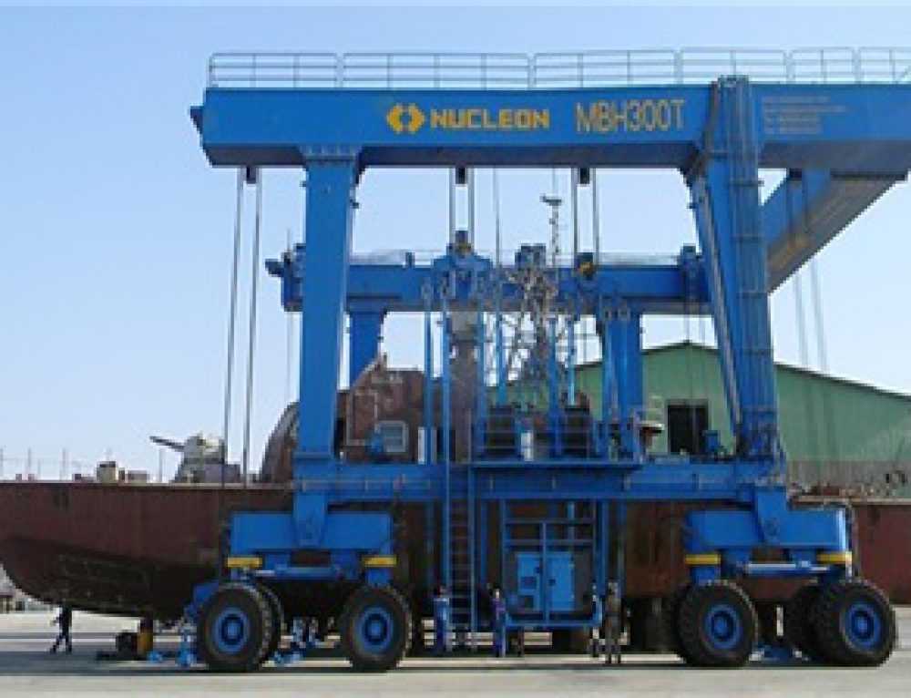 300t marine hoist exports to Iran