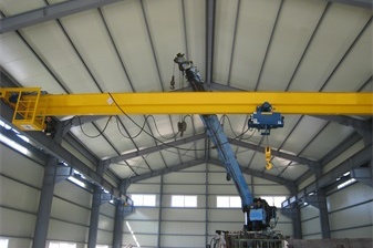 single girder overhead crane crane